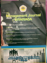 Image of The Management Journal Of Binaniaga