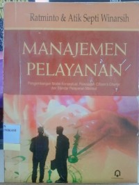 Image of Manajemen Pelayanan