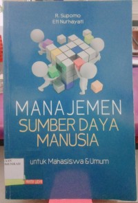 Image of Manajemen Sumber Daya Manusia : Untuk Mahasiswa & Umum