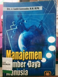 Image of Manajemen Sumber Daya Manusia