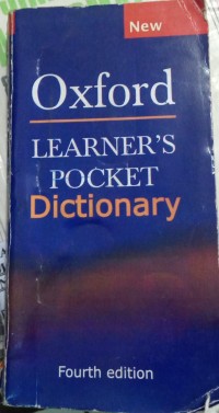 Image of Oxford LEARNER'S POCKET DICTIONARY