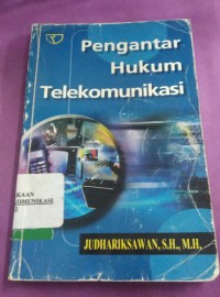 Image of Pengantar Hukum Telekomunikasi