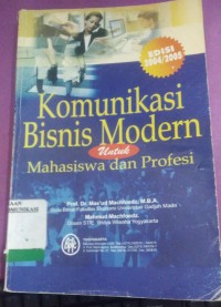 Image of komunikasi bisnis modern