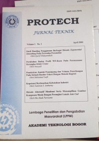 Image of PROTECH JURNAL TEKNIK