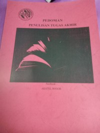 Image of pedoman penulisan tugas akhir