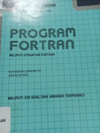 Image of PROGRAM FORTAN