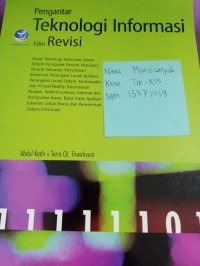 Image of pengantar teknologi informasi edisi revisi