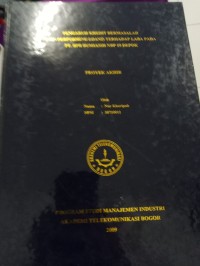 Image of TUGAS AKHIR : PENGARUH KREDIT BERMASALAH (NON PERFORMING LOANS) TERHADAP LABA PADA PT. BUMIASIH NBP 19 DEPOK