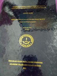 Image of TUGAS AKHIR MEMBANGUN SISTEM JARINGAN WIRELESS FIDELITY WIFI DENGAN MENGUNAKAN ROUTERBOARD SERI 433