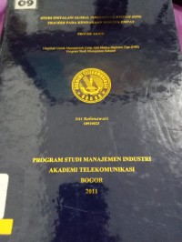 Image of TUGAS AKHIR STUDI INSTALASI GLOBAL POSITIONING SYSTEM GPS TRACKER PADA KENDARAAN BERODA EMPAT