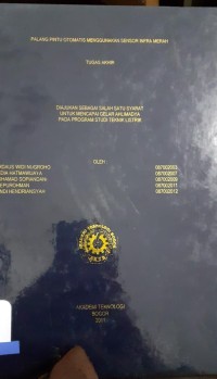 Image of PALANG PINTU OTOMATIS MENGGUNAKAN SENSOR INFRA MERAH