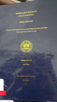 Image of SISTEM BAHAN BAKAR EFI