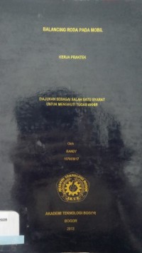 Image of BALANCING RODA PADA MOBIL