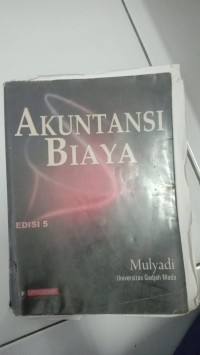 Image of AKUNTANSI BIAYA