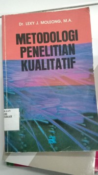 Image of METODOLOGI PENELITIAN KUALITATIF