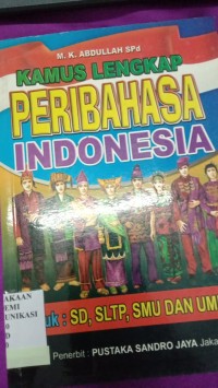 Image of kamus lengkap peribahasa indonesia