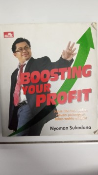 Image of BOOSTING YOUR PROFIT