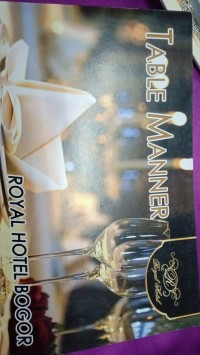 Image of table manner