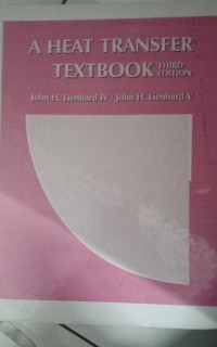 Image of a heat transfer textbook