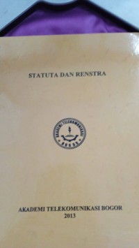 Image of statuta dan renstra
