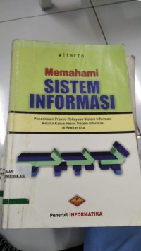 Image of MEMAHAMI SISTEM INFORMASI