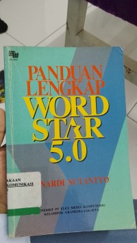 Image of Panduan Lenggkap WORD STAR 5.0