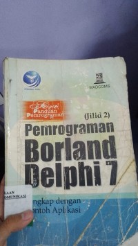 Image of Pemrograman Borland Delphi 7