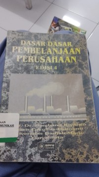 Image of Dasar Dasar Pembelanjaan Perusahaan