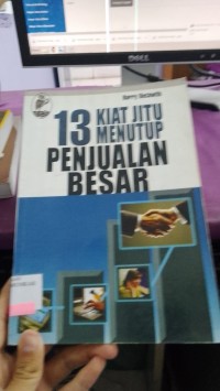 Image of 13 Kiat Jitu Menutup Penjualan Besar