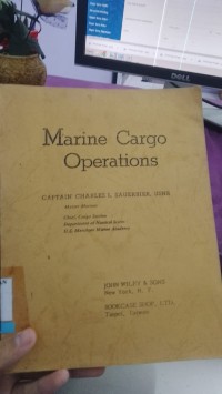 Image of Marine Cargo Operations