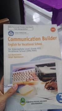 Image of Communication Bulider English For Vocation School