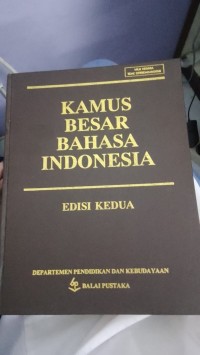 Image of Kamus Besar Bahsa INDONESIA