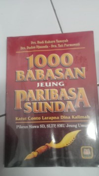Image of 1000 BABASAN JEUNG PARIBASA SUNDA